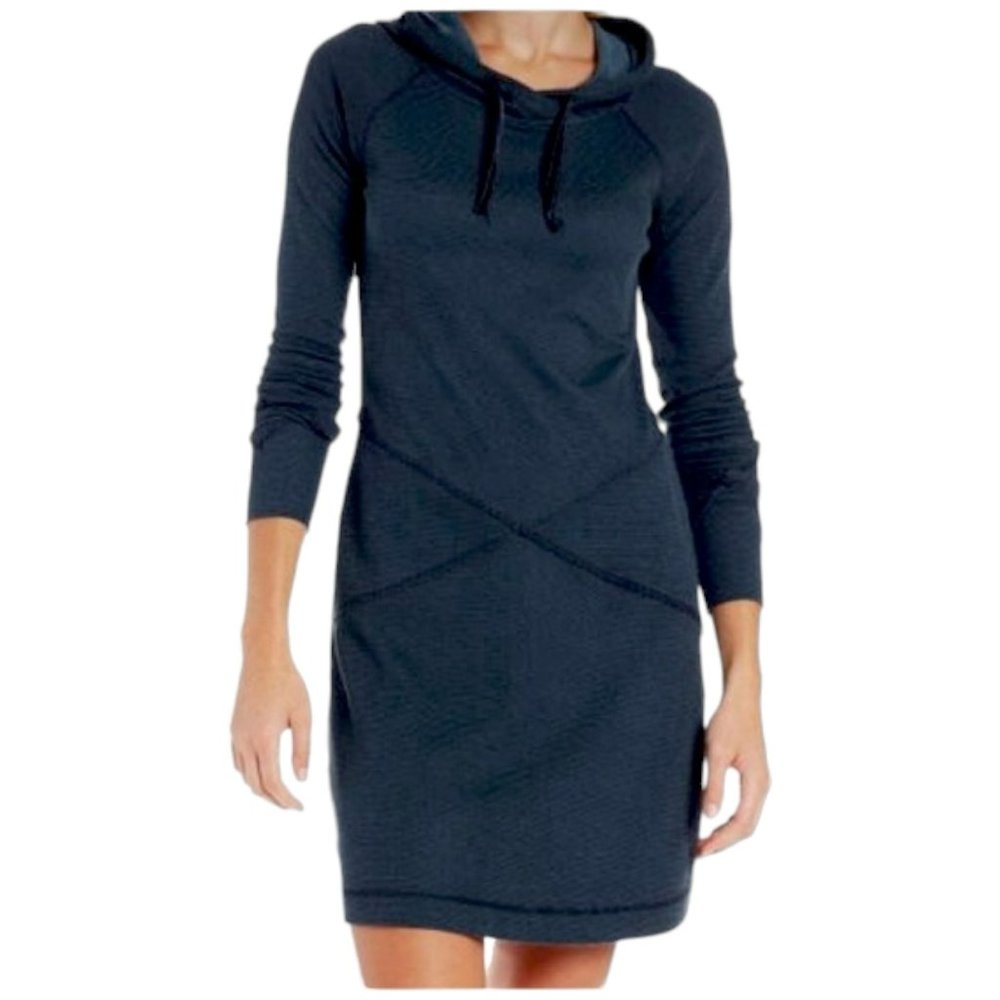 Royal Robbins Torrey Thermal Hooded Dress - Dark Teal - M